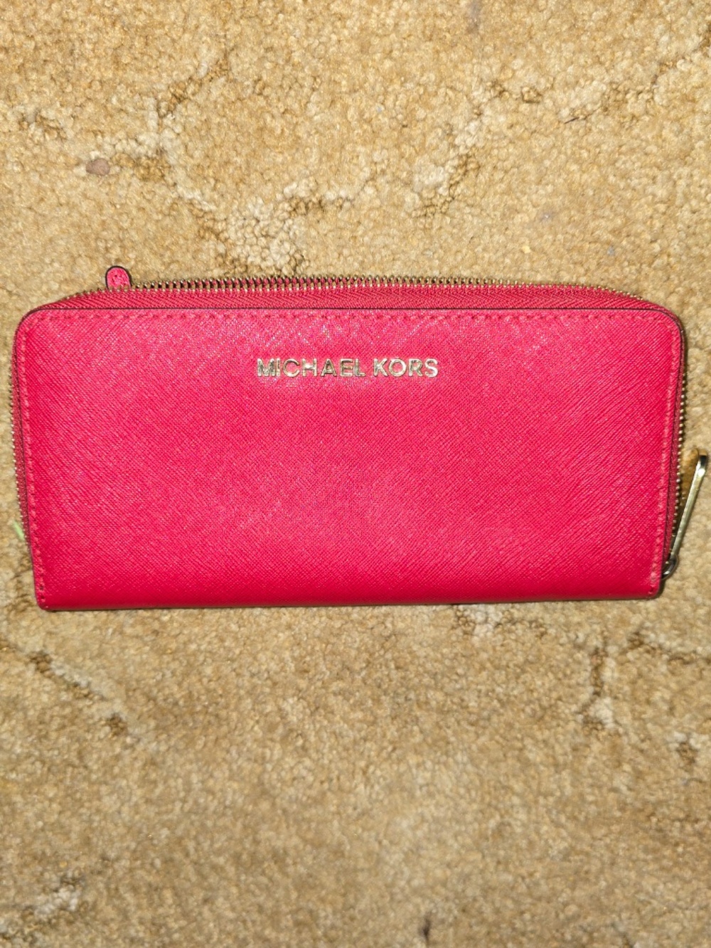 Red Michael Kors Wallet - Picture 3 of 4